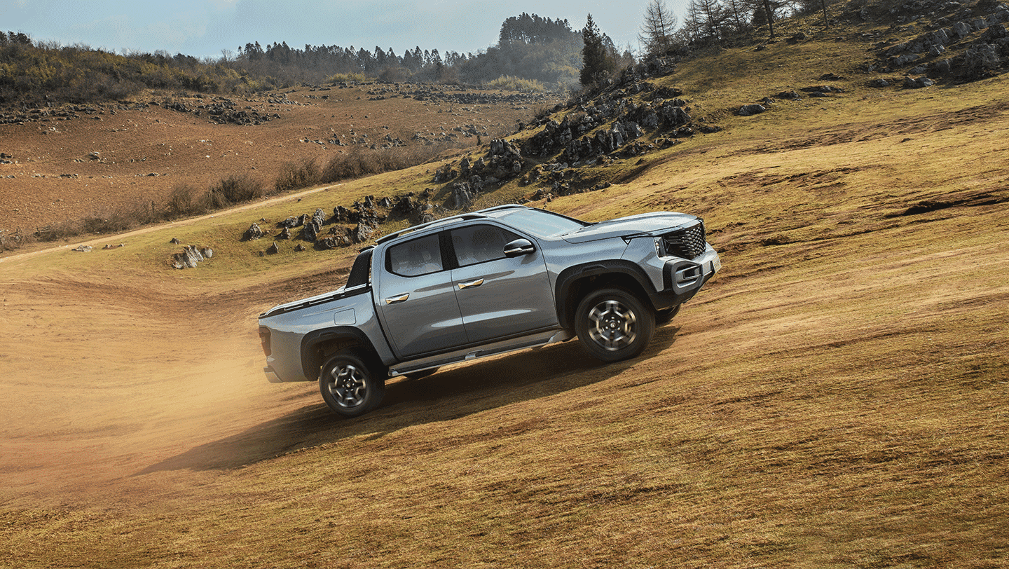 Hunter REEV. A Bakkie Built to Charge Ahead.