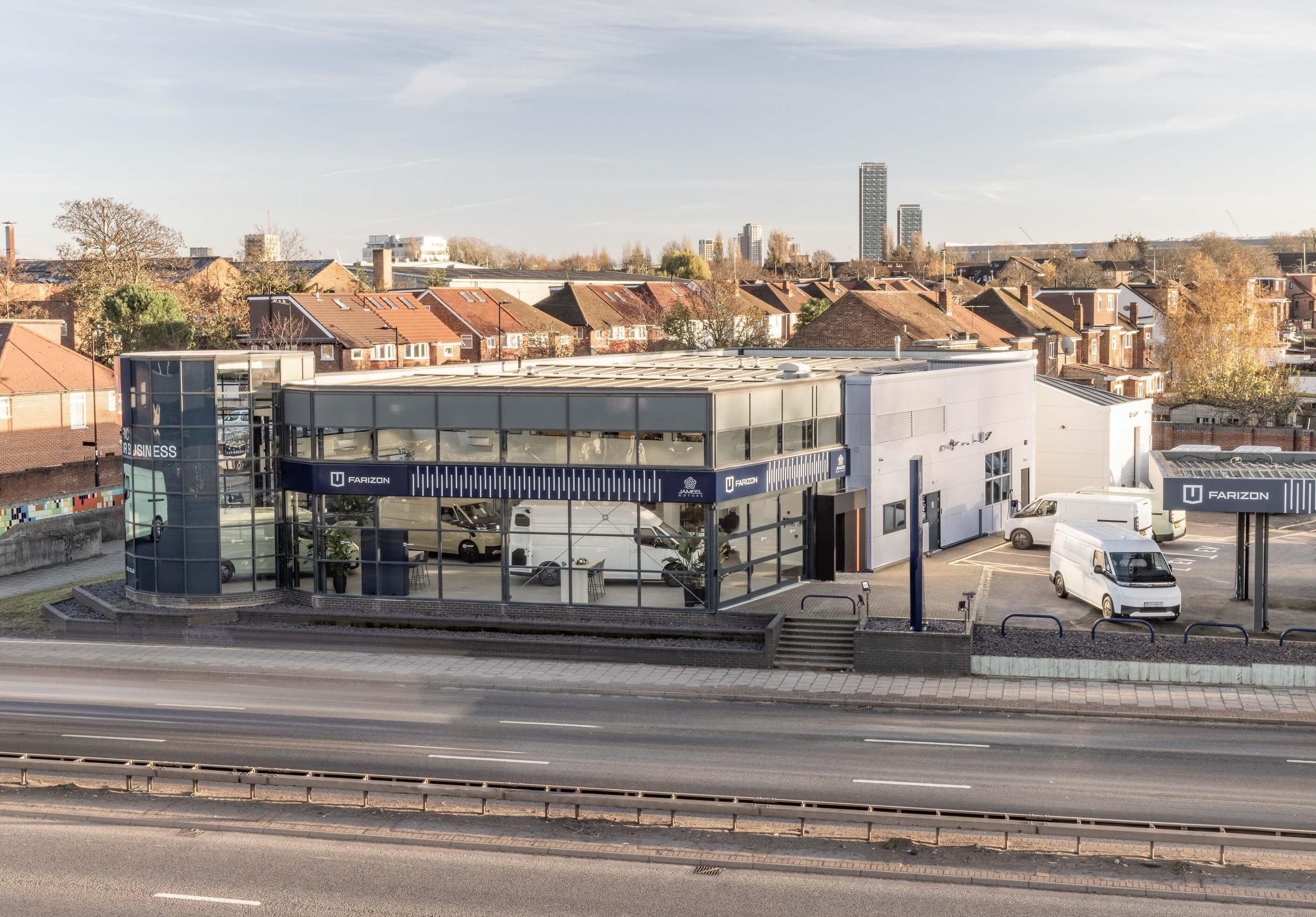 Farizon lays strong foundations with flagship London dealership