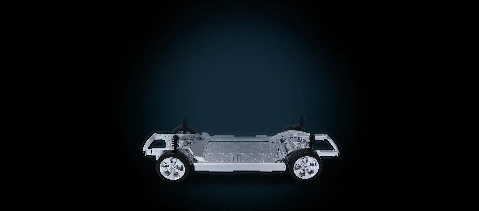 Car chassis background