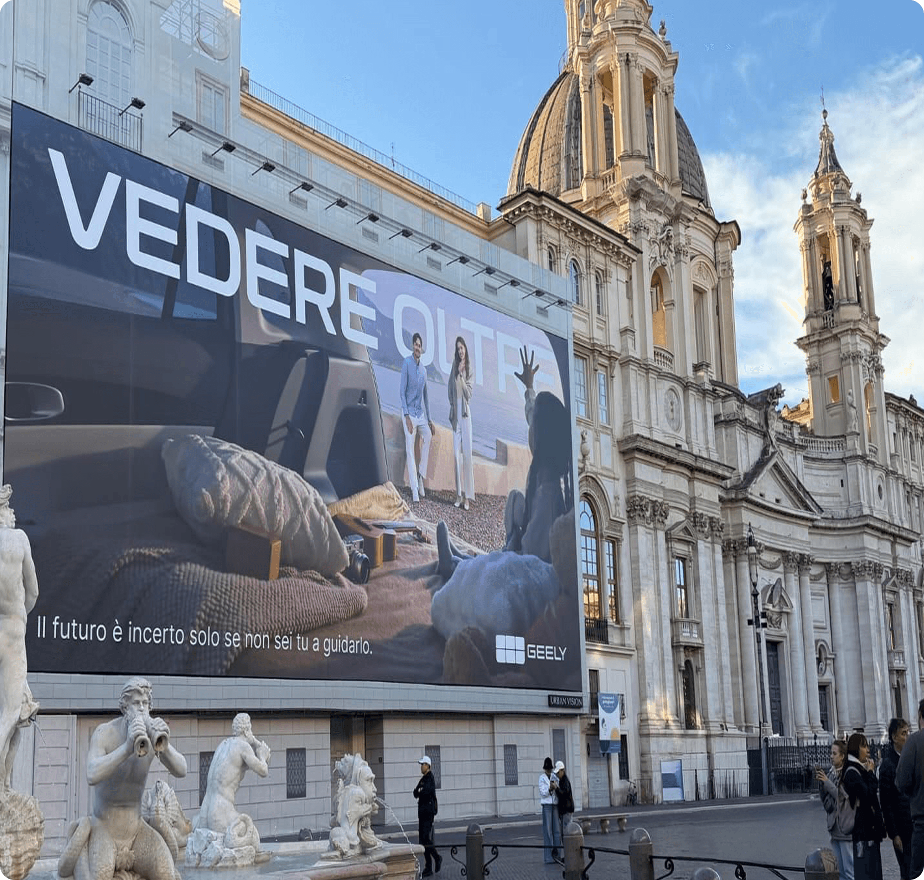 Vedere Oltre: La campagna lancio di Geely Italia