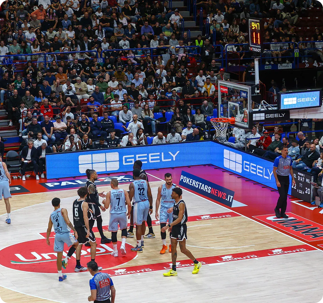 Geely Italia è automotive partner della Lega Basket Serie A