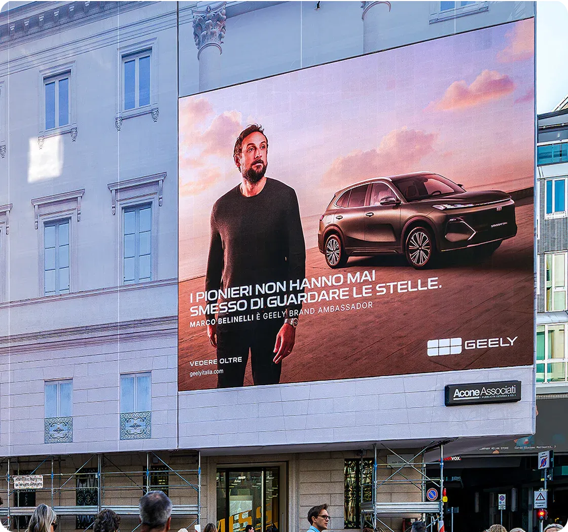 Marco Belinelli protagonista della nuova campagna Geely Italia.