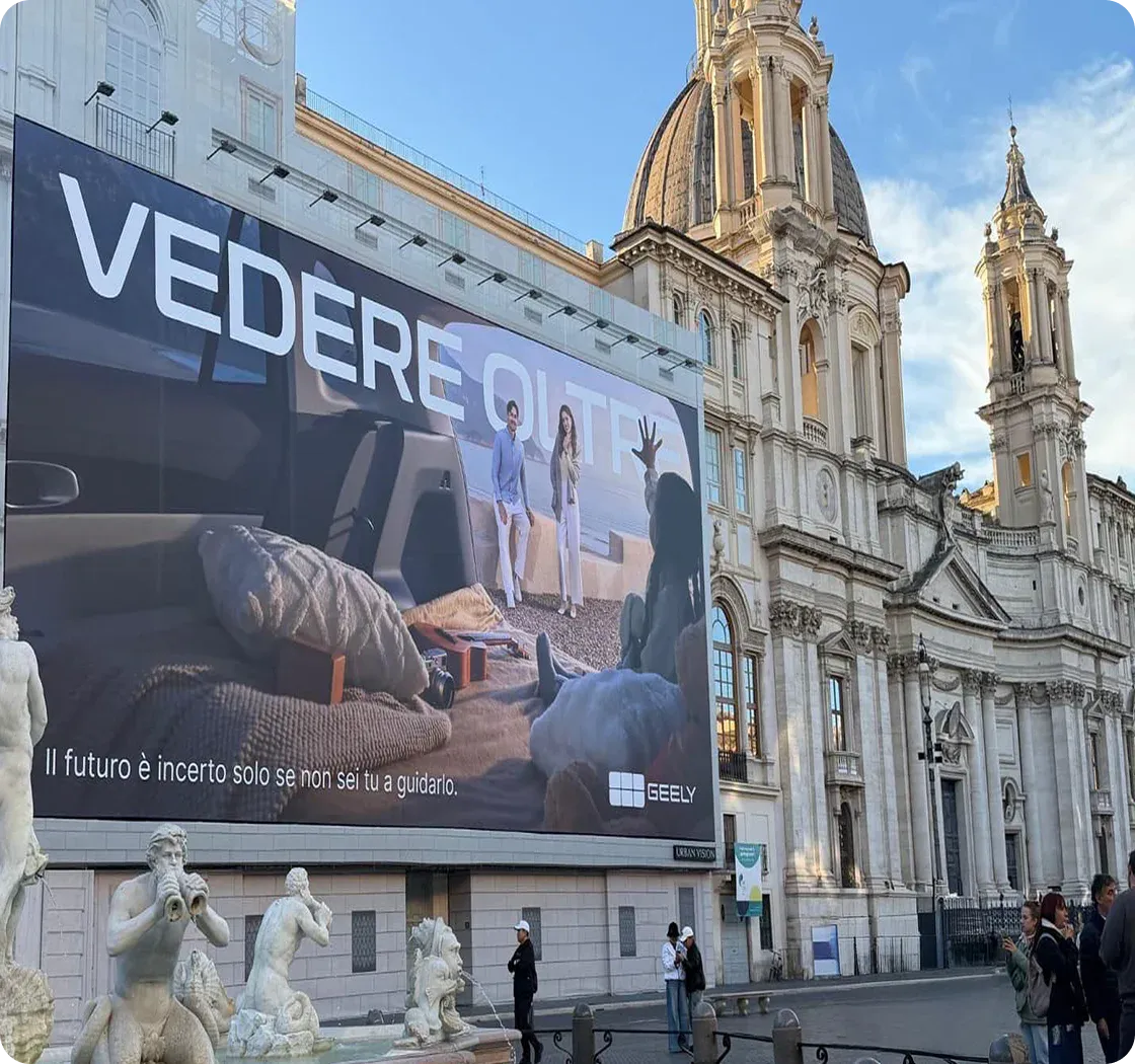 Vedere Oltre: La campagna lancio di Geely Italia