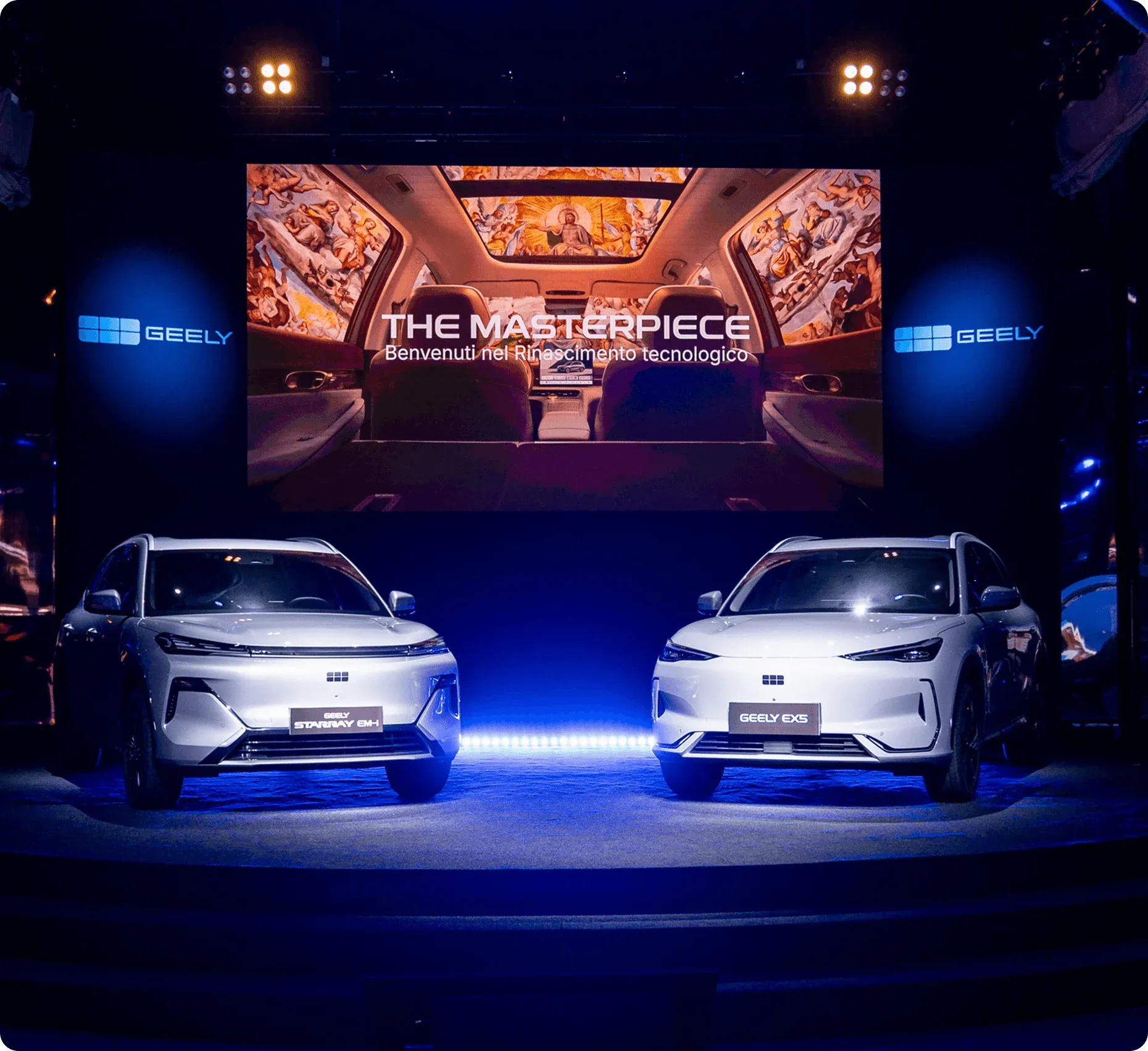 Geely Italia debutta nel mercato italiano con due eventi esclusivi