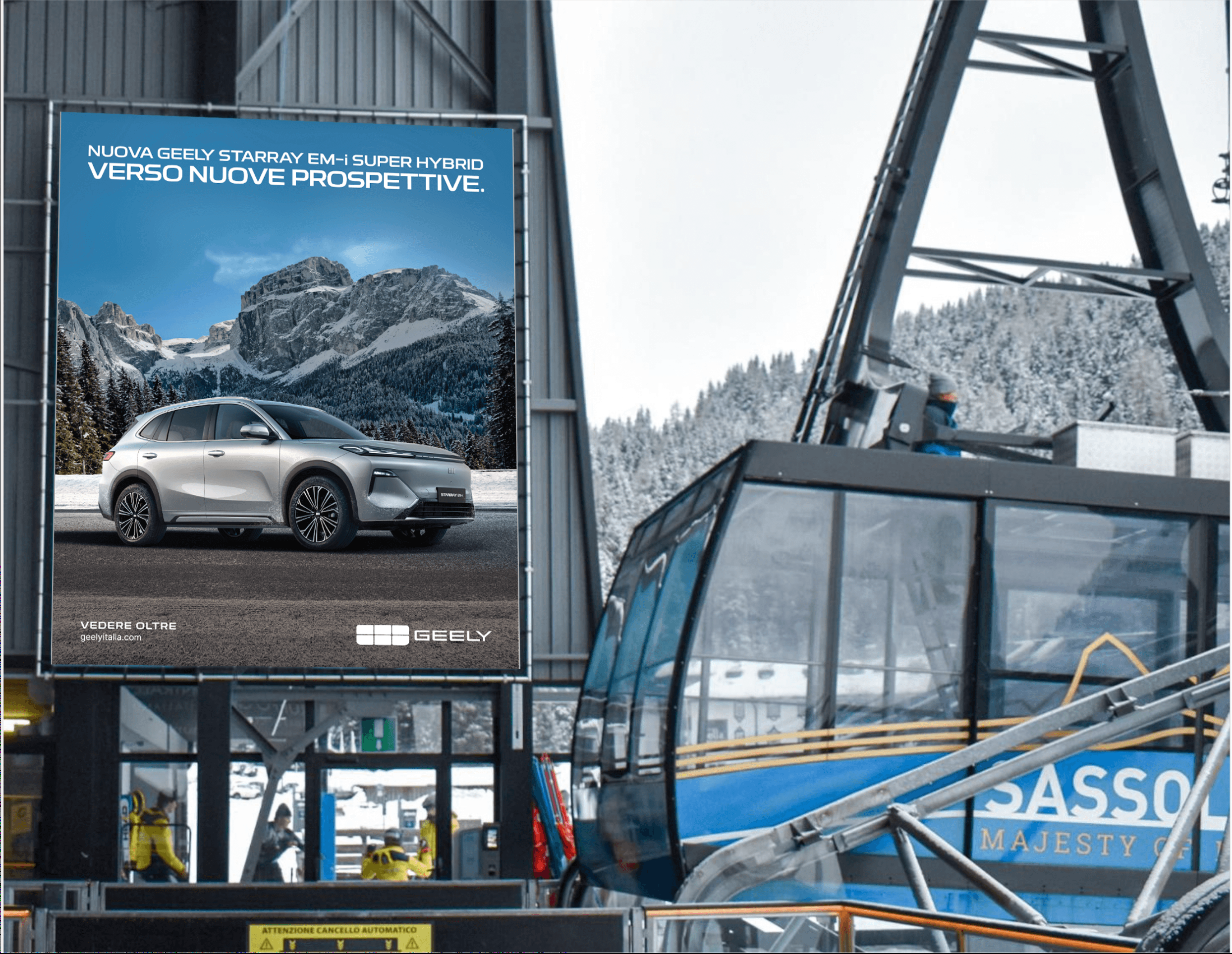 CON LA WINTER DOMINATION, GEELY ITALIA SALE IN ALTA QUOTA.